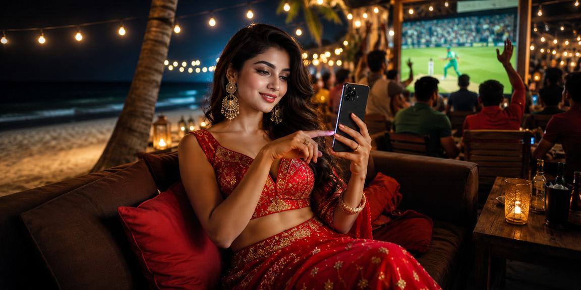 সেন্ট মার্টিন সমুদ্র সৈকতে ক্রিকেট বেটিং উপভোগ করছেন ব্যবহারকারী